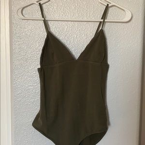 Urban outfitters body suit army green